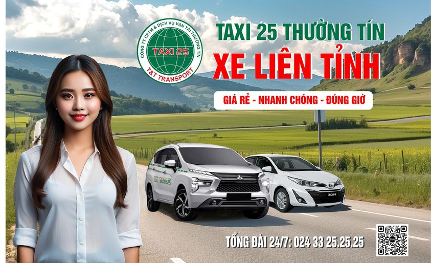 taxi 25 liên tỉnh