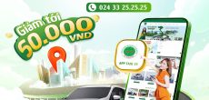 Gọi taxi 25 qua app giảm 50k cho người mới