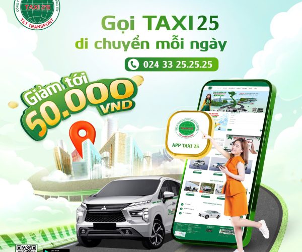 Gọi taxi 25 qua app giảm 50k cho người mới