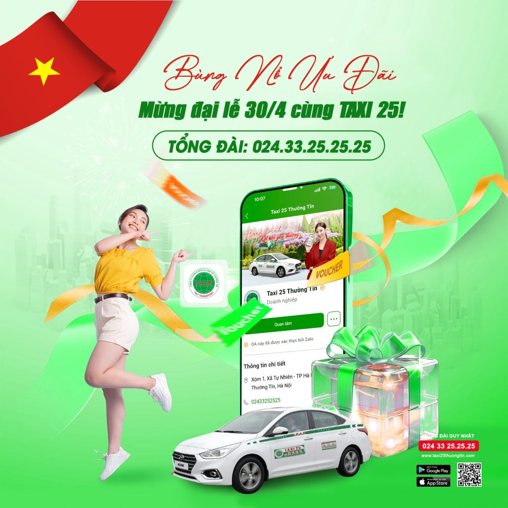 taxi 25 bung no doanh so